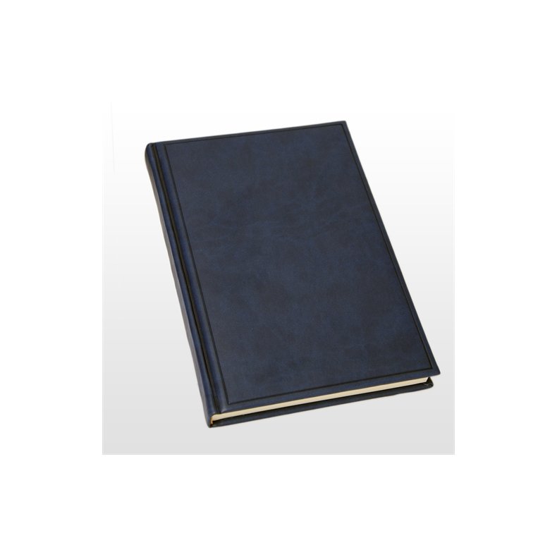 Yourbook A5 Milano model i bl� kunstl�der