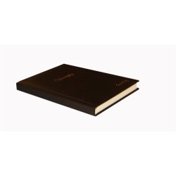 G�stebog - G�steb�ger - Vores bryllup med guldtryk sort Classic