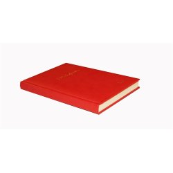 G�stebog - G�steb�ger - Min konfirmation med guldtryk r�d Ventura