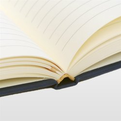 Yourbook A5 Milano model i bl� kunstl�der