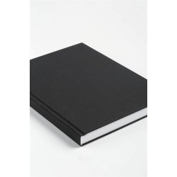 Salgsbog - Salgsb�ger A4 sort l�rred model Boston