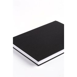 Salgsbog - Salgsb�ger A4 sort l�rred model Boston