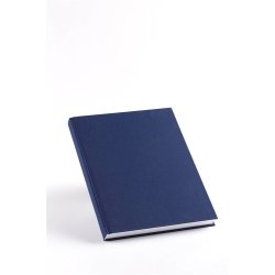 Salgsbog - Salgsb�ger A5 bl� l�rred model Boston