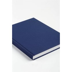 Salgsbog - Salgsb�ger A5 bl� l�rred model Boston