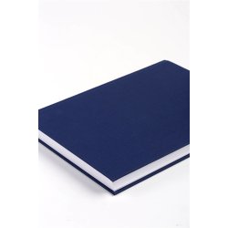 Salgsbog - Salgsb�ger A5 bl� l�rred model Boston