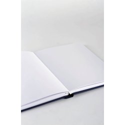 Salgsbog - Salgsb�ger A5 bl� l�rred model Boston