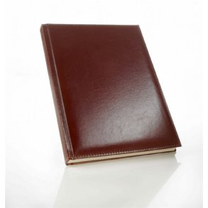 Yourbook A5 Business model i brun kunstl�der