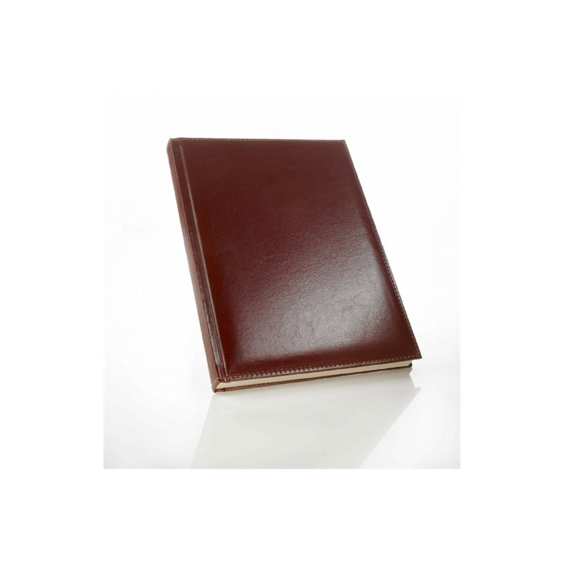 Yourbook A5 Business model i brun kunstl�der