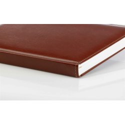 Yourbook A5 Business model i brun kunstl�der