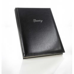 Yourbook Copenhagen model i sort kunstl�der