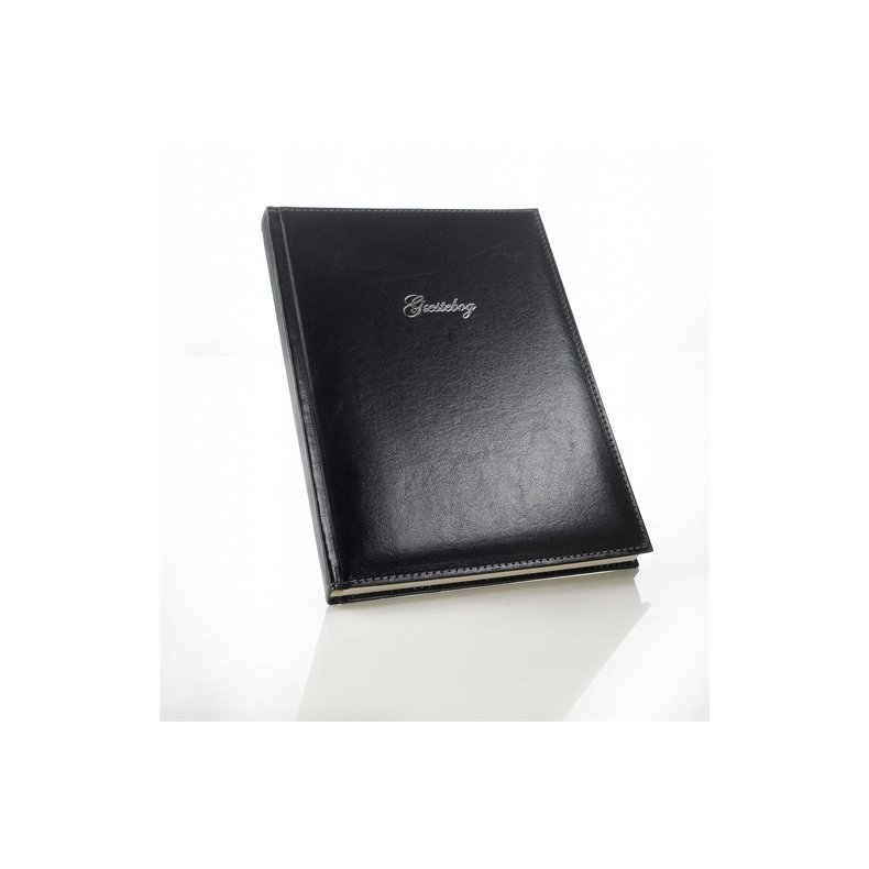 G�stebog - G�steb�ger bl� italiensk kunstl�der Copenhagen