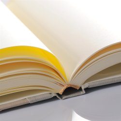 Notesbog - Notesb�ger beige italiensk kunstl�der model Dubai