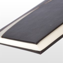 Notesbog - Notesb�ger brun italiensk kunstl�der model Dubai