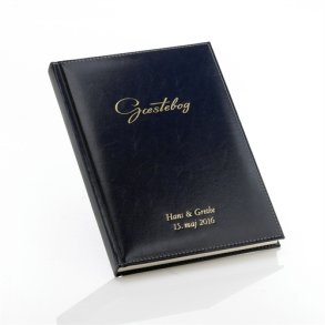 G�stebog - Navne - Dato Guldtryk fra Yourbook