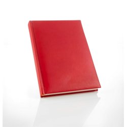 Yourbook A5 Milano model i r�d kunstl�der