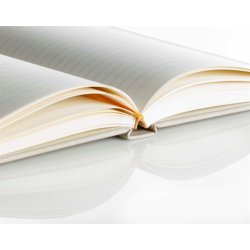 Salgsbog - Salgsb�ger A5 beige italiensk kunstl�der model Milano