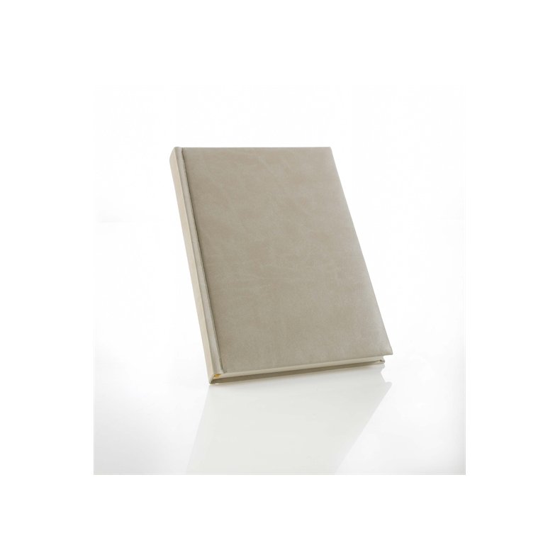 Salgsbog - Salgsb�ger A5 beige italiensk kunstl�der model Milano