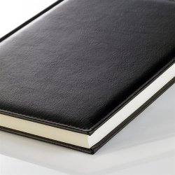 Salgsbog - Salgsb�ger A4 brun italiensk kunstl�der model New York