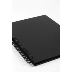 Yourbook Scrapbook model i sort kunstl�der