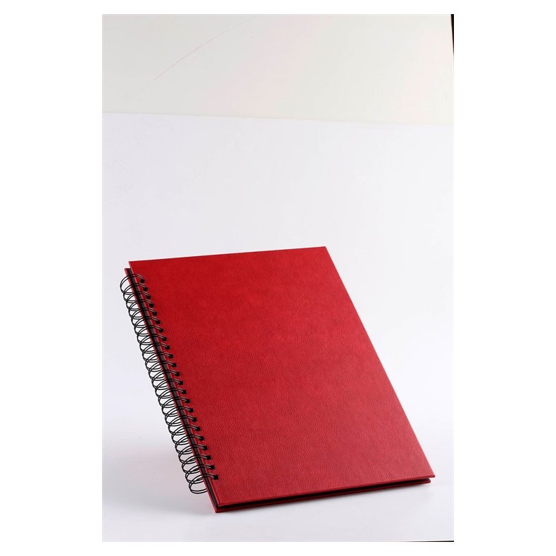 Scrapbog - Scrapb�ger r�d italiensk kunstl�der