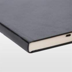 Yourbook A5 Toto model i sort kunstl�der
