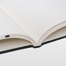 Yourbook A5 Toto model i sort kunstl�der