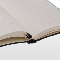 Notesbog - Notesb�ger A6 m�rkebl� italiensk kunstl�der model Toto Mini