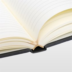 Salgsbog - Salgsb�ger A5 gr� italiensk kunstl�der model Milano