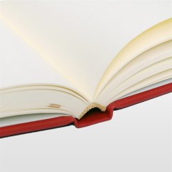 Yourbook A5 Milano model i r�d kunstl�der