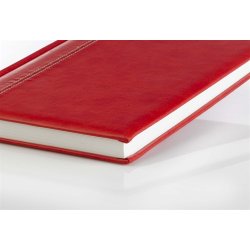 Dagbog - Dagb�ger r�d italiensk kunstl�der model Winner